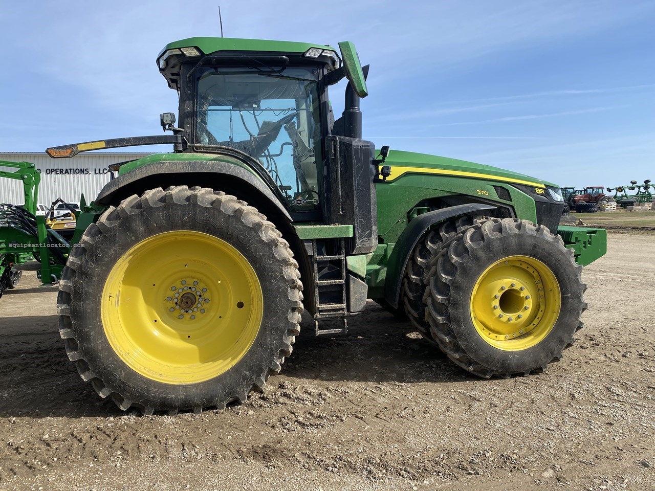 2022 John Deere 8R 370 Tractor Row Crop For Sale in Edgerton Minnesota