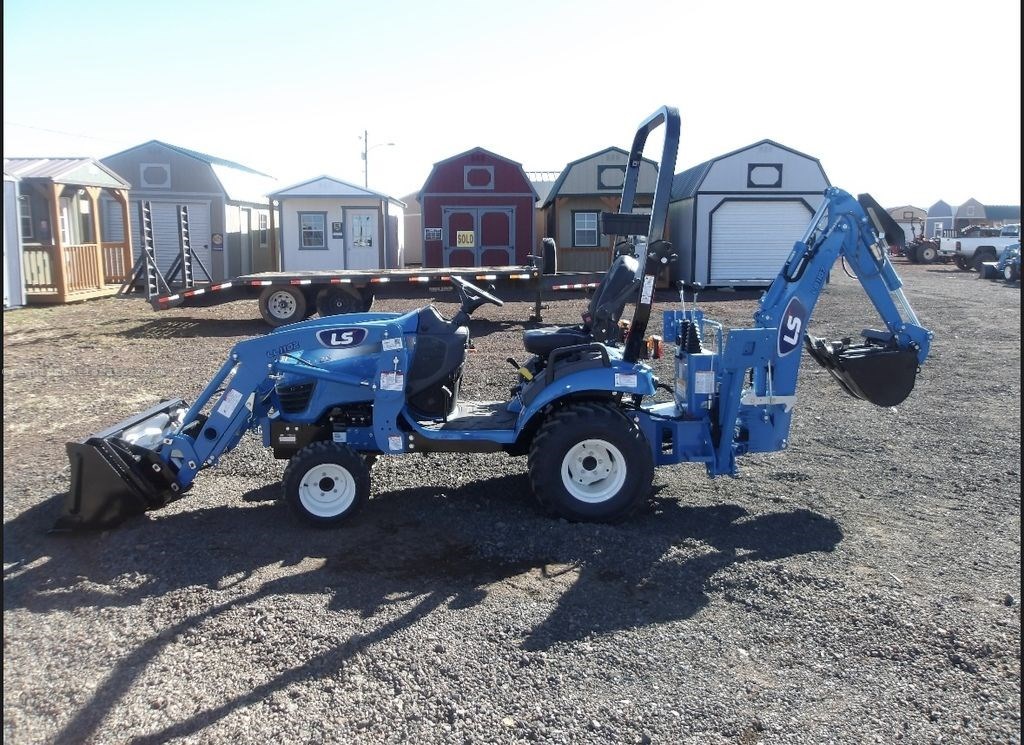 2023 LS MT1 Series MT125 W/LOADER W/BACKHOE Compact Utility Tractor For