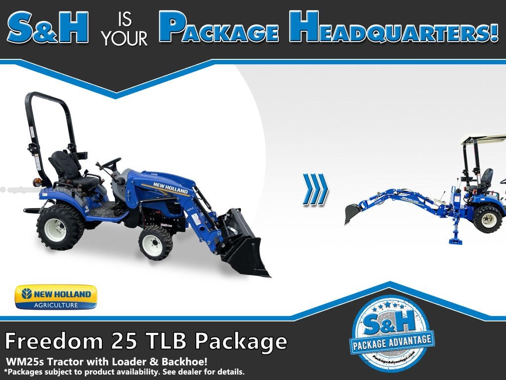 New Holland S&H Freedom 25 TLB Package Workmaster 25s 25 HP Image 1