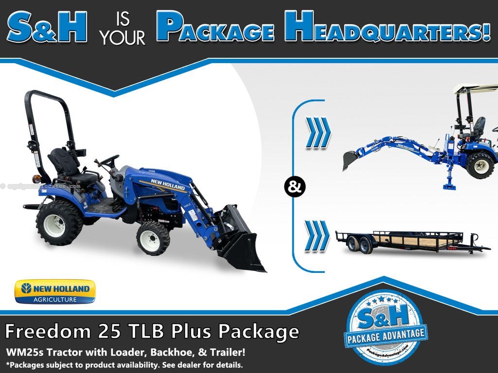 New Holland S&H Freedom 25 TLB Plus Package Workmaster 25s 25 Image 1