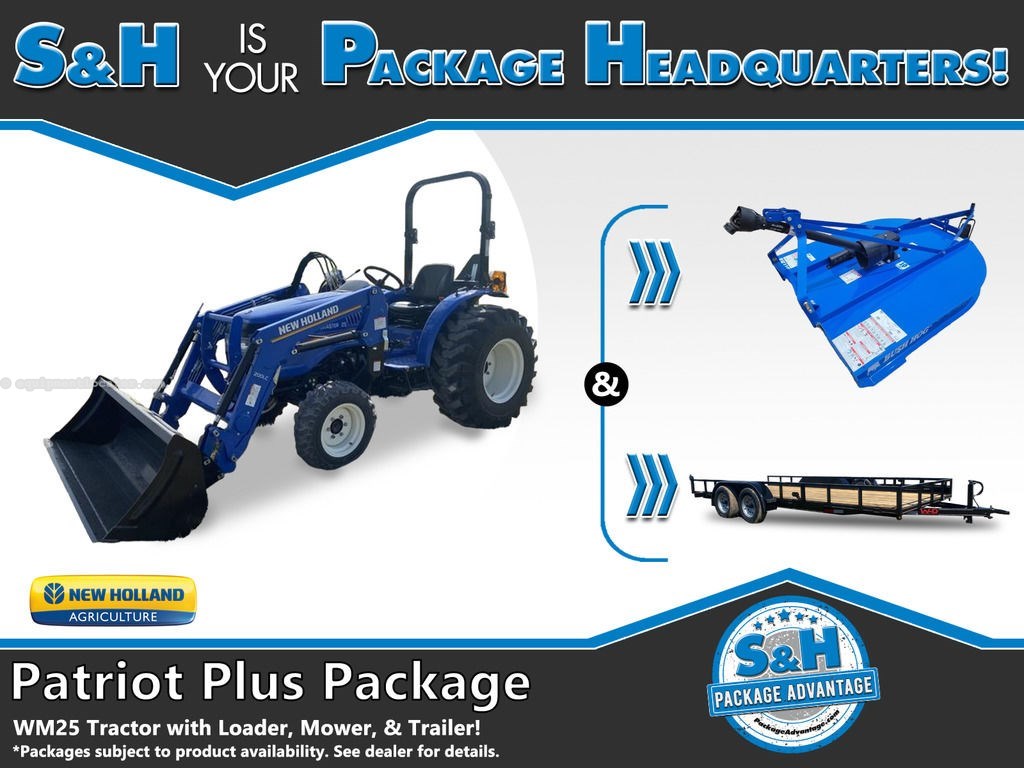 New Holland S&H Patriot Plus Package Workmaster 25 25 HP Image 1