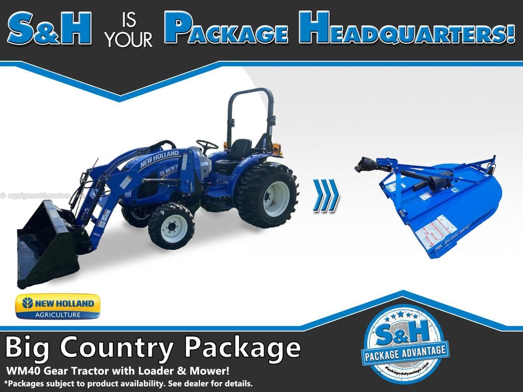 New Holland S&H Big Country Package Workmaster 40 40 HP Image 1