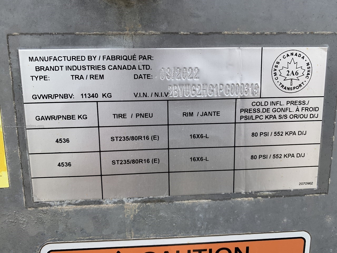 2023 Brandt UGR1124D Image 10