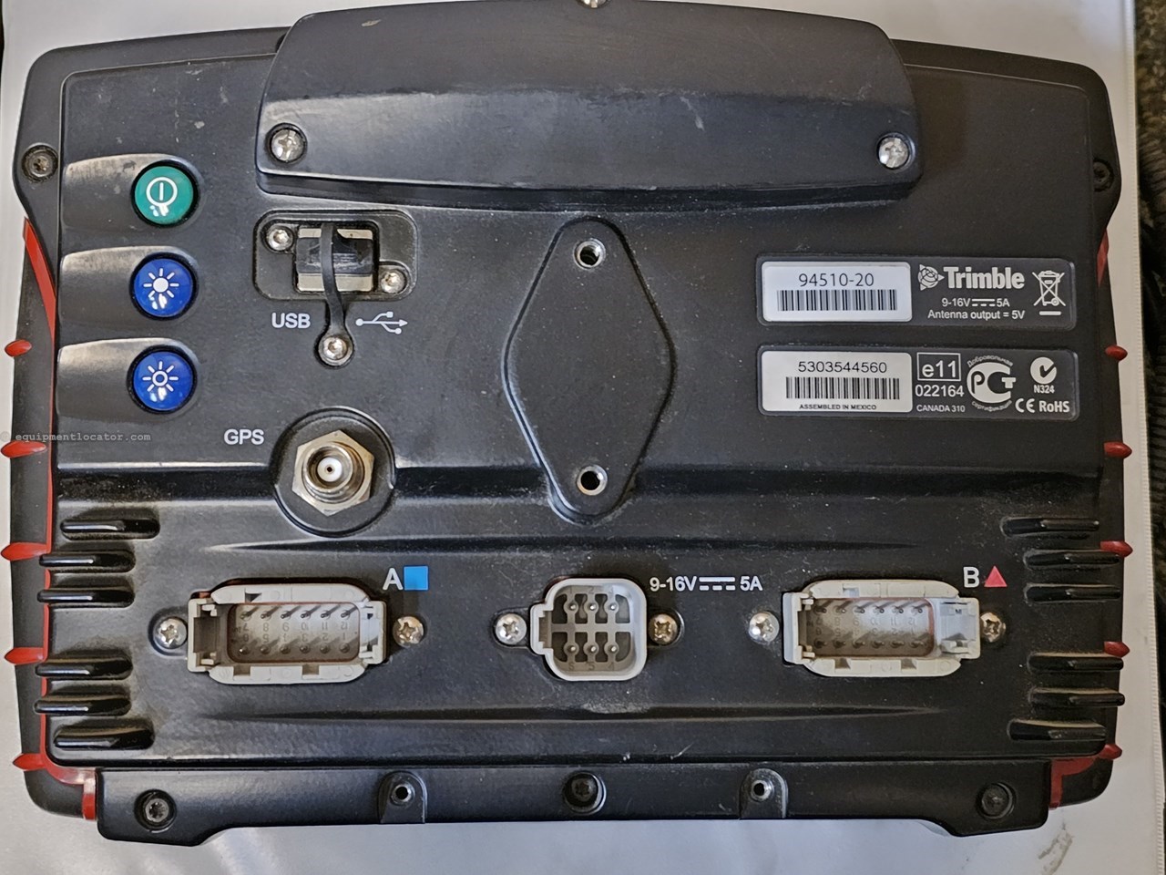 Case IH FM750 Display with Ag 25 GPS Receiver Precision Farming For