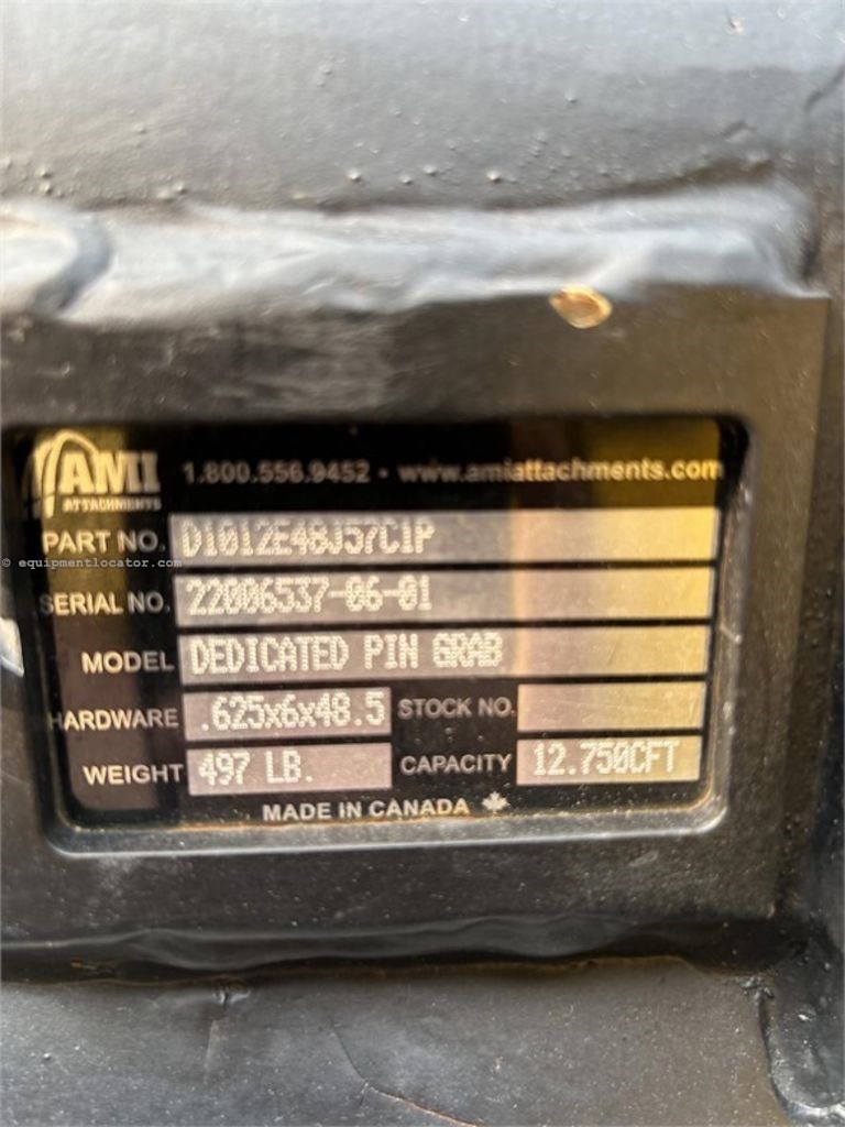 2022 AMI Attachments 48" DITCH CLEANING BUCKET Image 2