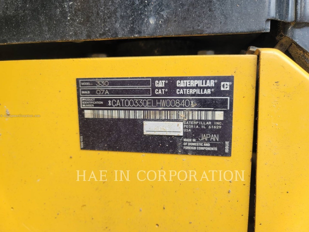 2019 Caterpillar 330-07 Image 6