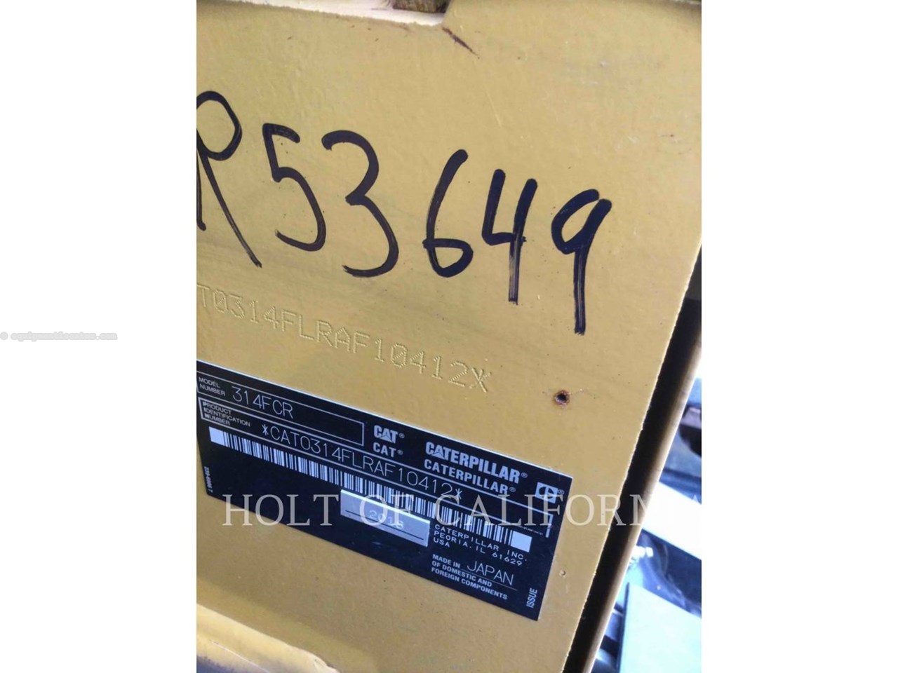 2018 Caterpillar 314F Image 6