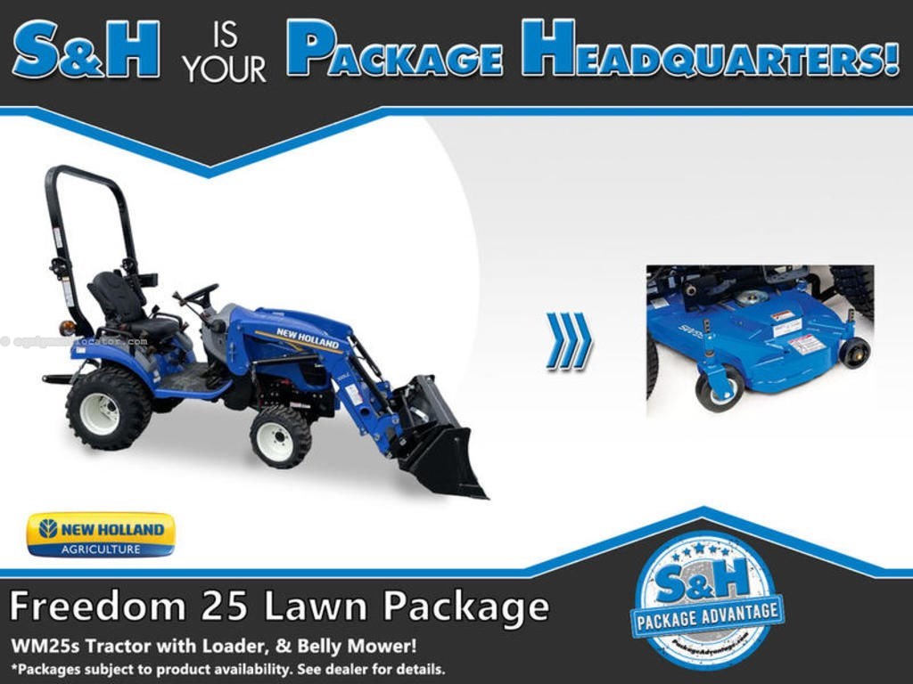 New Holland S&H Freedom 25 Lawn Package Workmaster 25s 25 HP Image 1