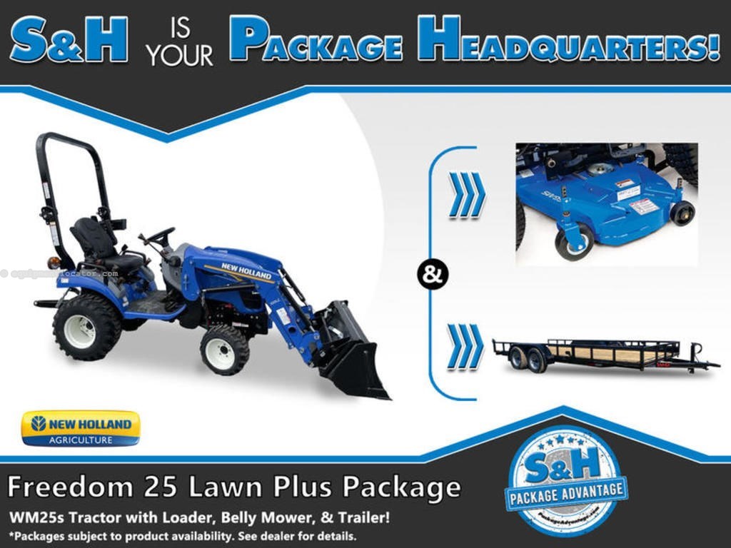 New Holland S&H Freedom 25 Lawn Plus Package Workmaster 25s 25 Image 1