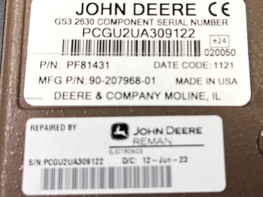2011 John Deere 2630 DISPLAY Image 1