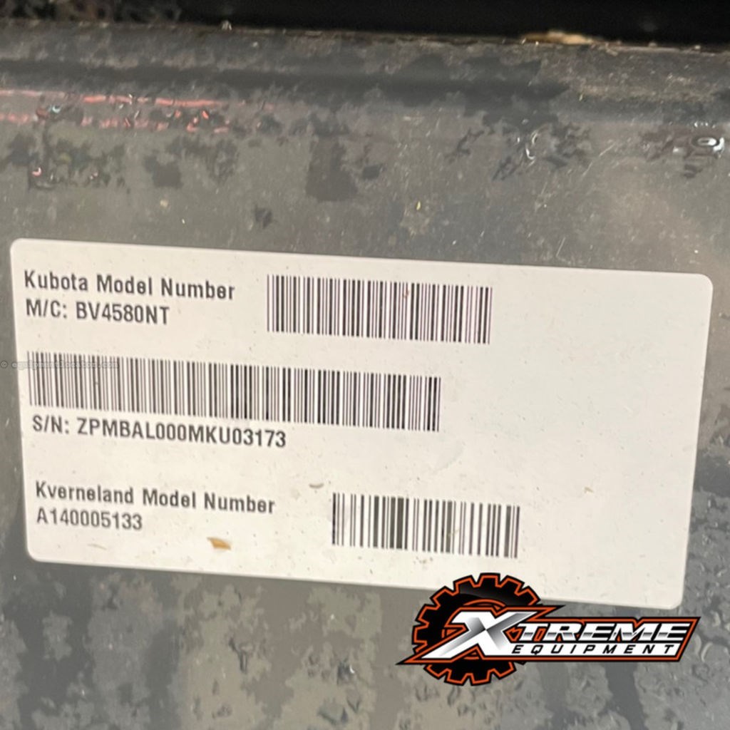 2022 Kubota BV4580NT Image 5