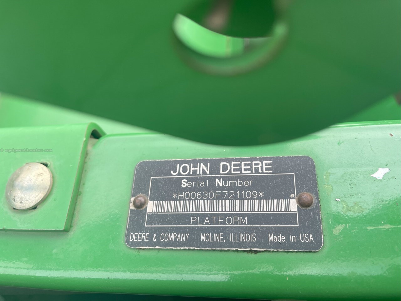 2007 John Deere 630F Image 10