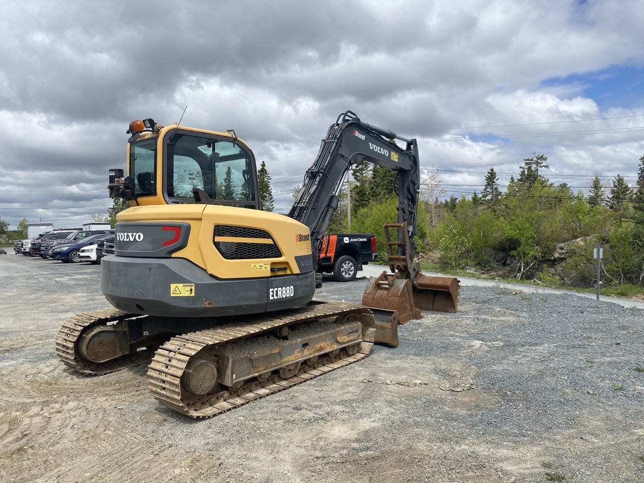 2017 Volvo ECR88D Image 4