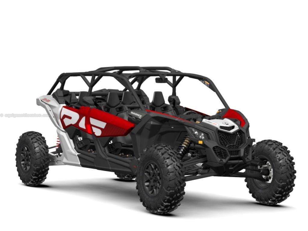 2024 Can-Am Maverick X3 MAX RS Turbo RR Fiery Red & Hyper Silv Image 1
