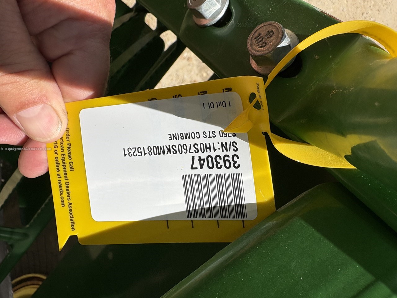 2021 John Deere S760 Image 10