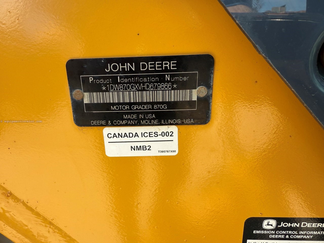 2017 John Deere 870G Image 7