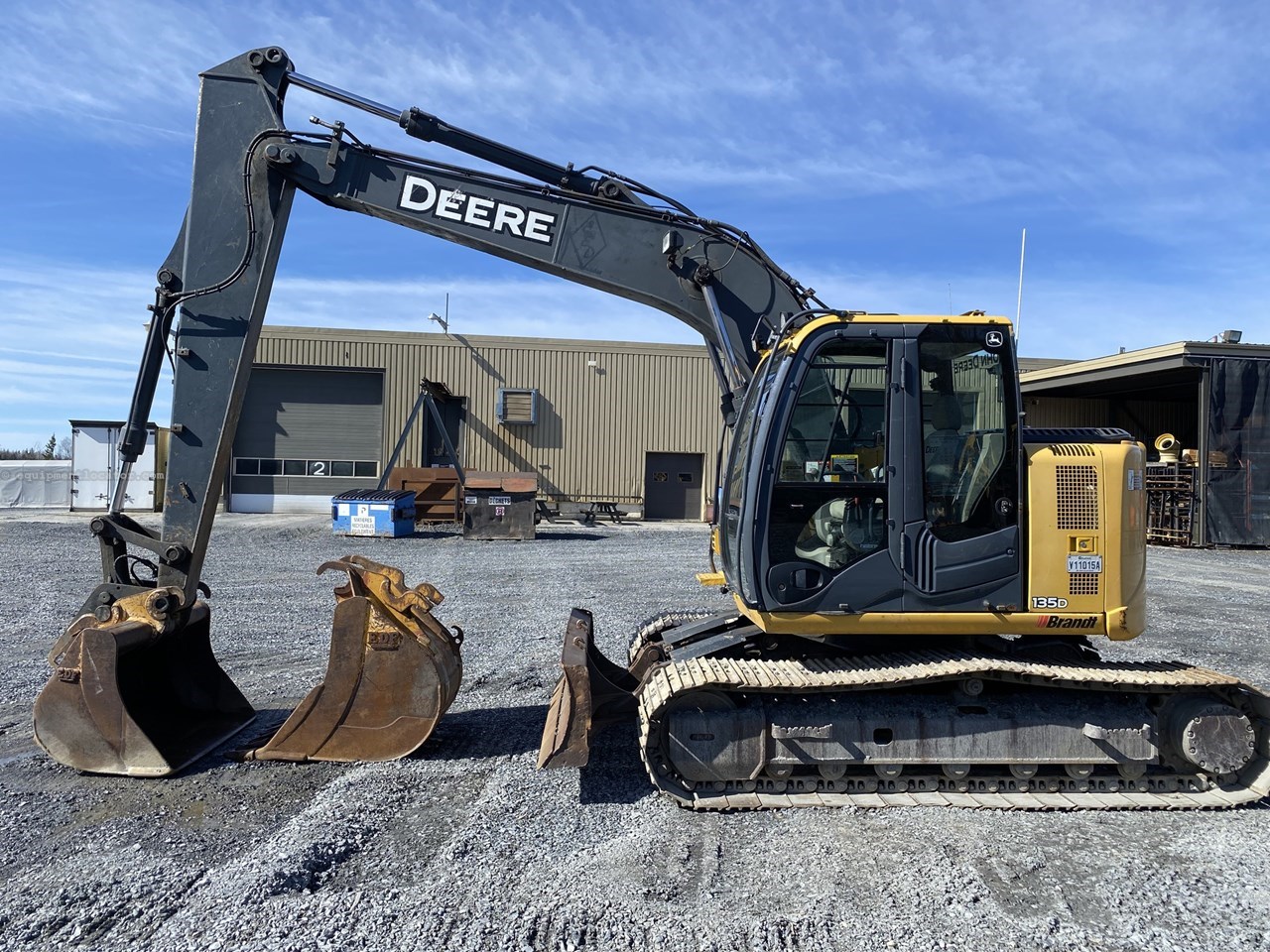 2010 John Deere 135D Image 8