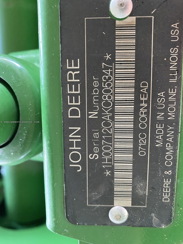 2019 John Deere 712C Image 10