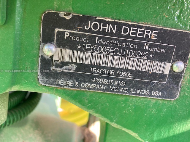 2018 John Deere 5065E Image 1
