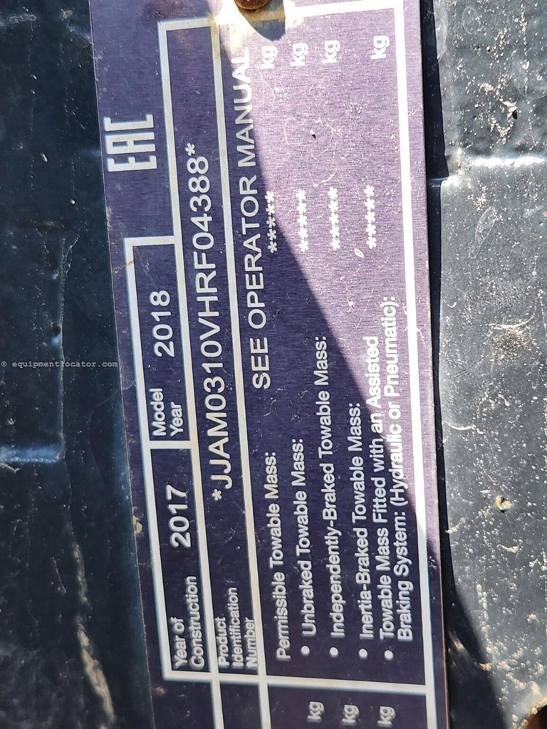 2018 Case IH Magnum 310 Image 10