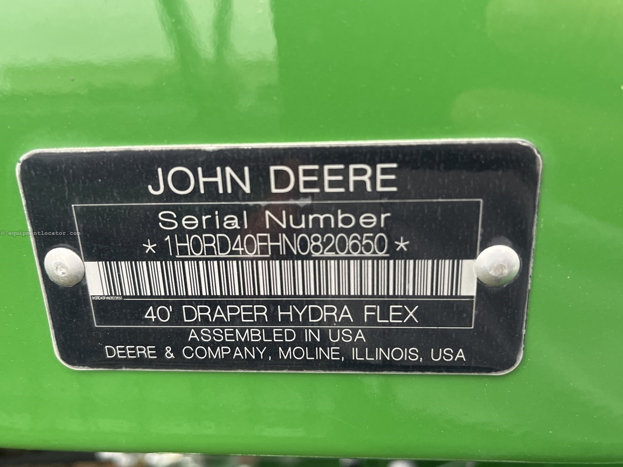 2022 John Deere RD40F Image 10