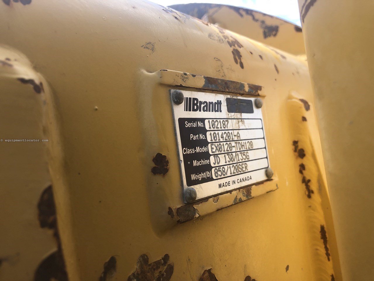 2019 John Deere 135G Image 10