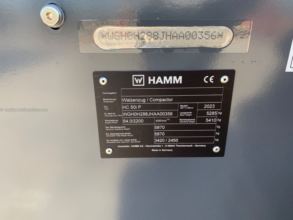 2023 Hamm HC50IPB Image 10