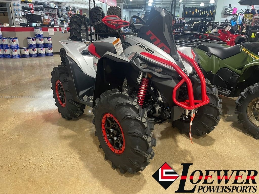 2024 Can-Am Renegade X mr 1000 R Hyper Silver & Legion Red Image 1