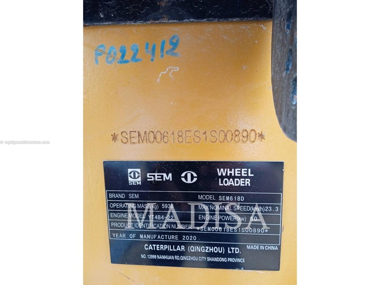 2020 Other SEM618D Image 5