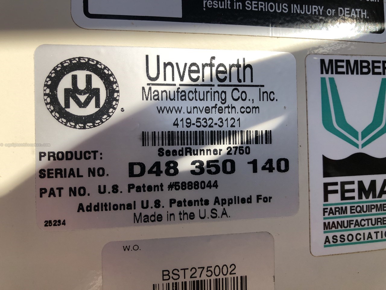 2008 Unverferth 2750 Image 10