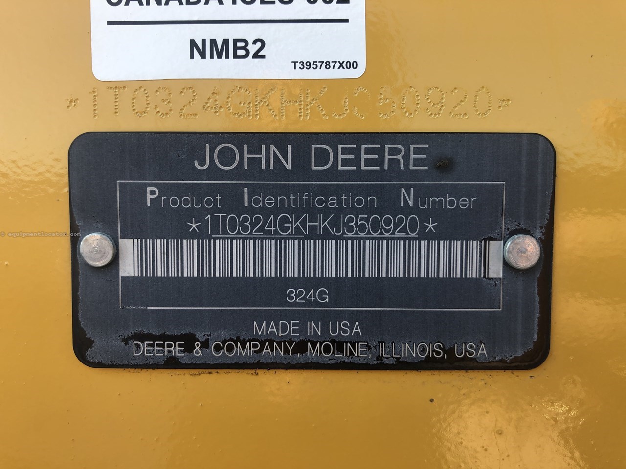 2019 John Deere 324G Image 10