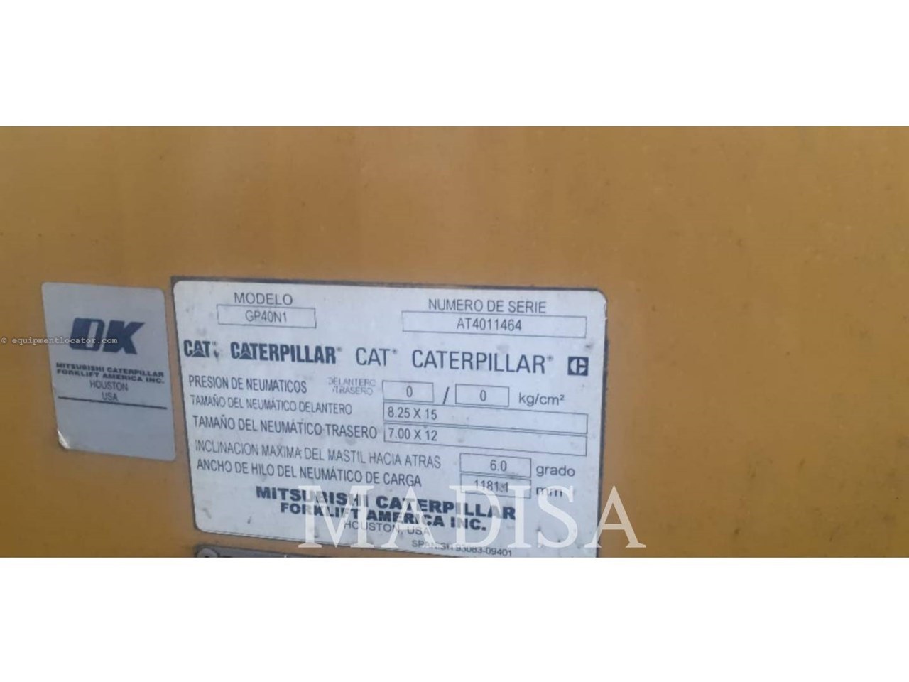 2020 Mitsubishi GP40N Image 5