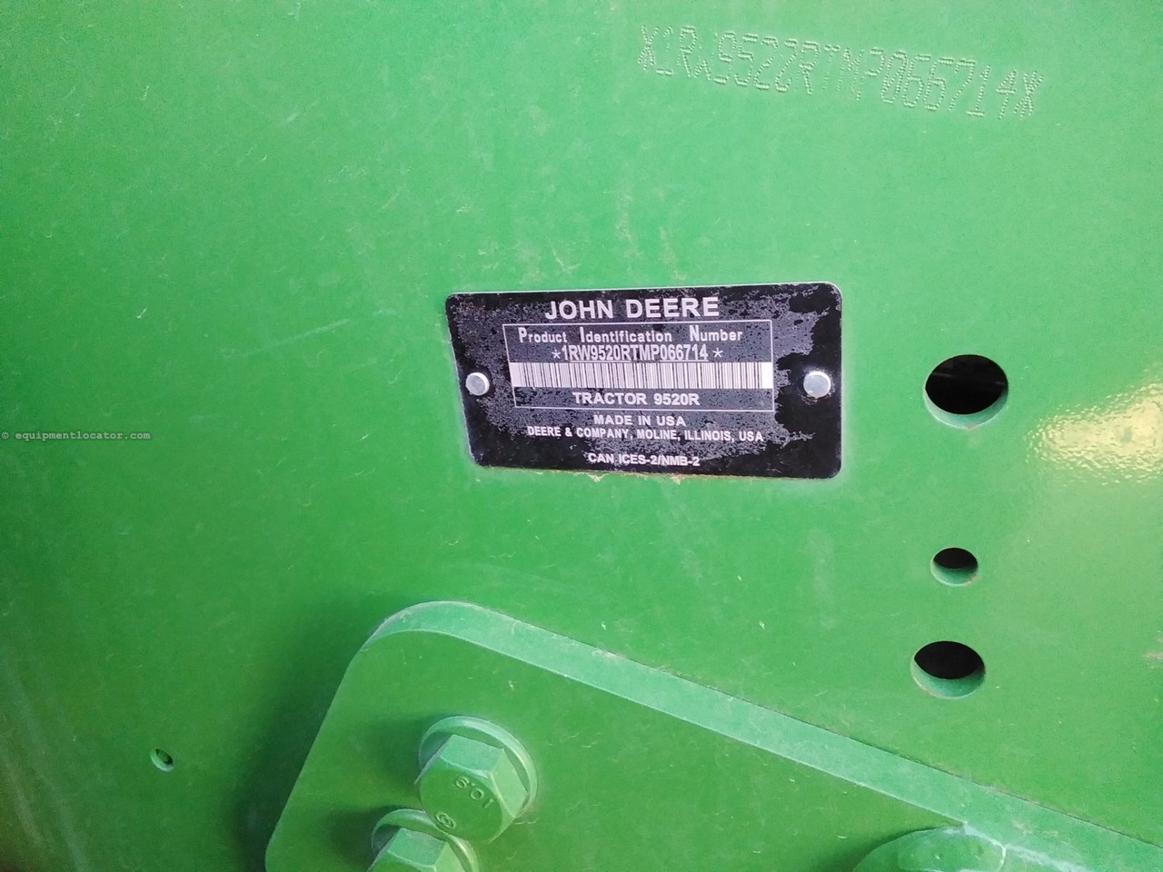 2021 John Deere 9520R Image 10
