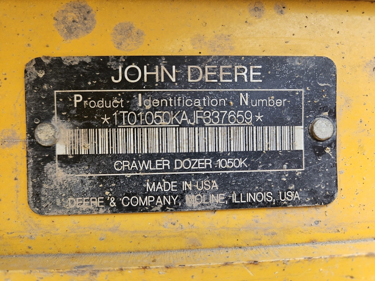 2018 John Deere 1050K Image 10