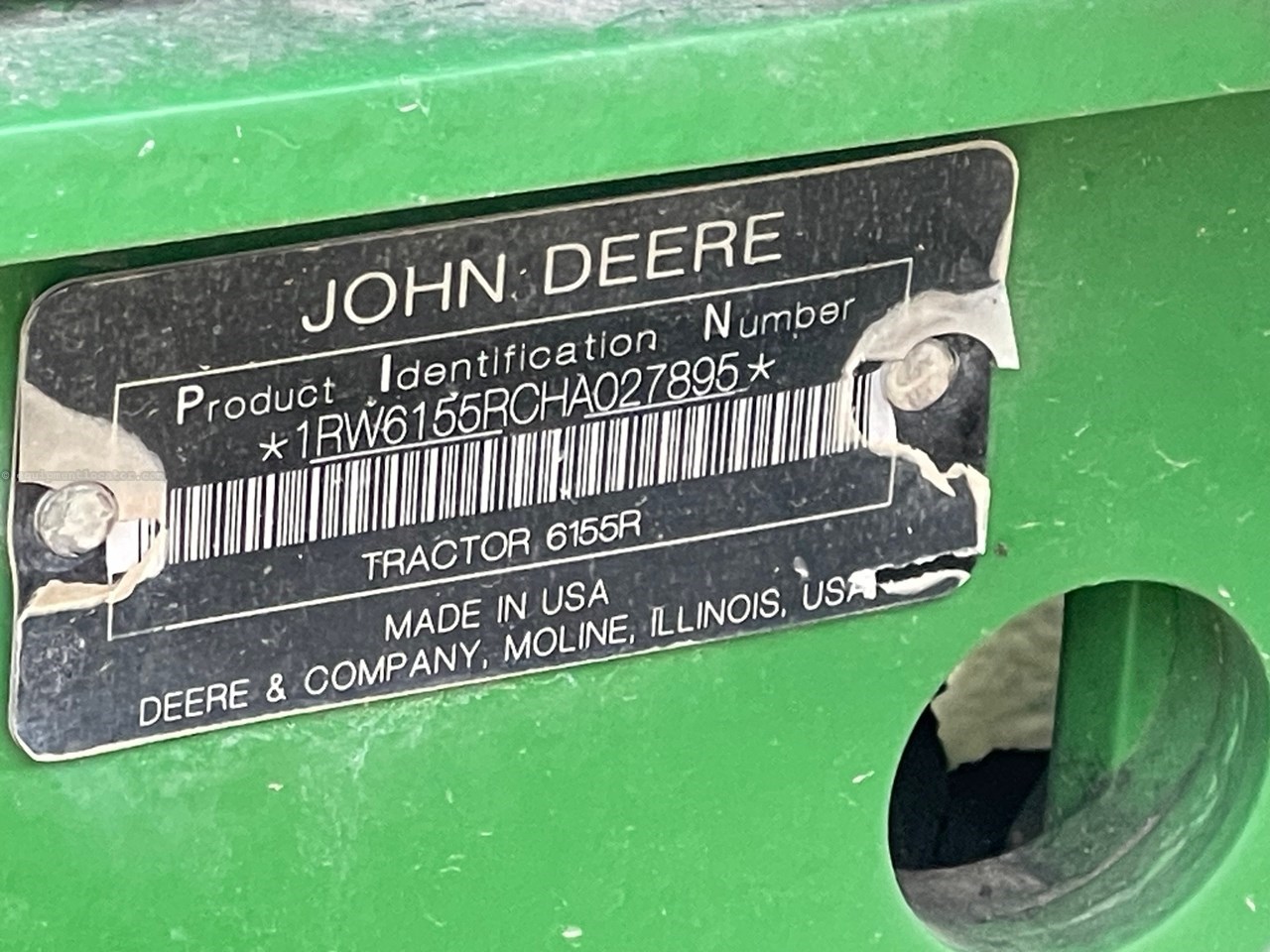2017 John Deere 6155R Image 25