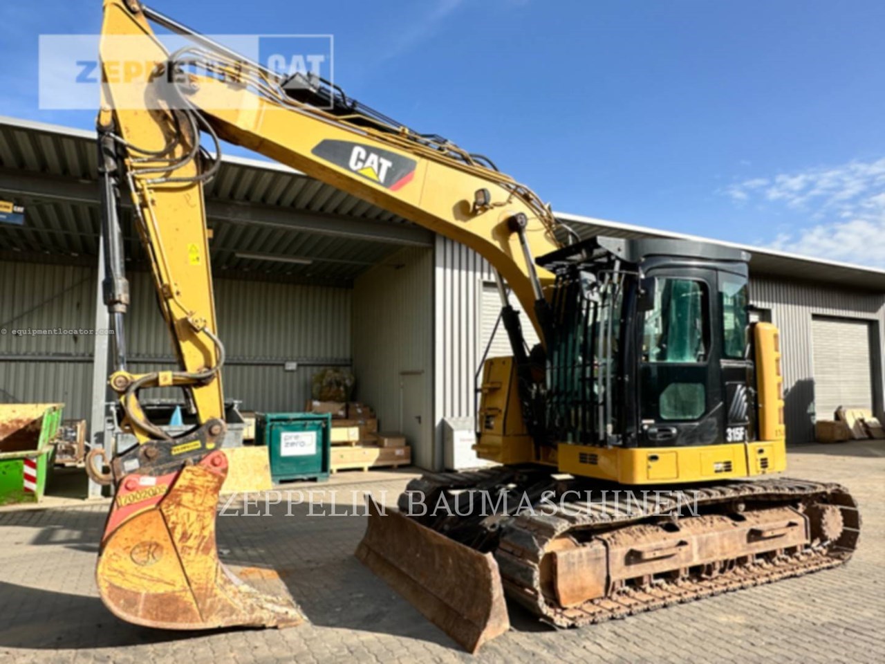 2017 Caterpillar 315FL Image 2