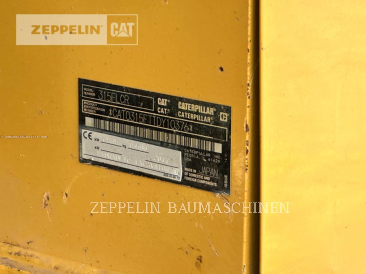 2017 Caterpillar 315FL Image 11