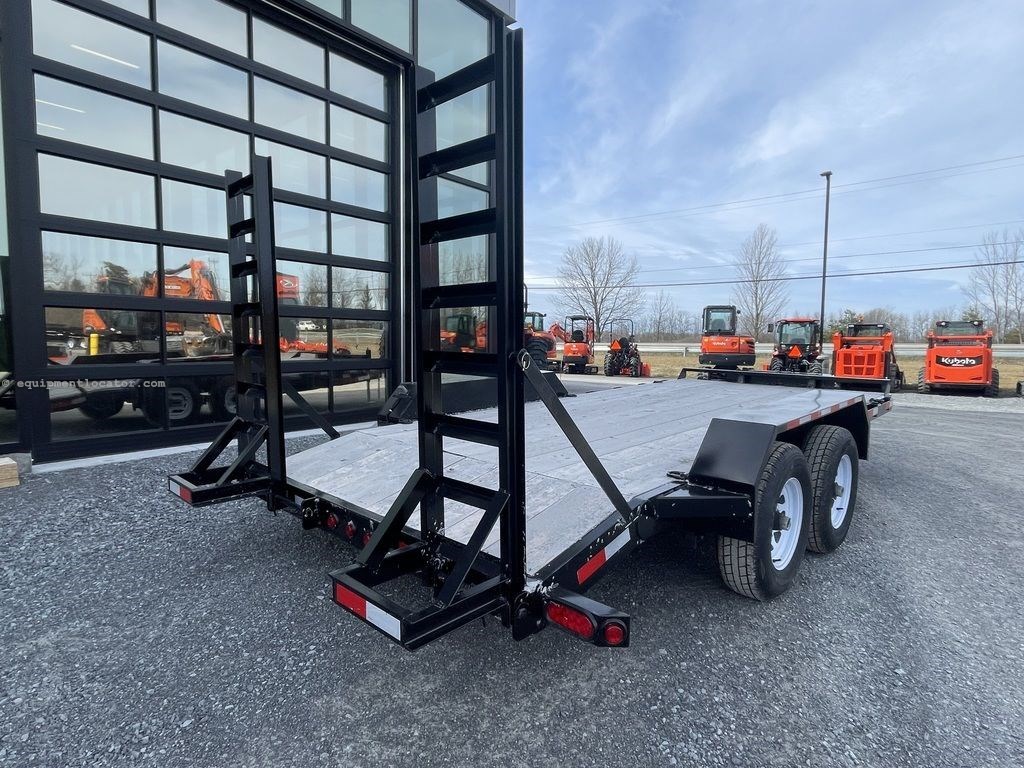 2024 Weber Lane EC1600S 82"x16' Equipment Trailer Image 2