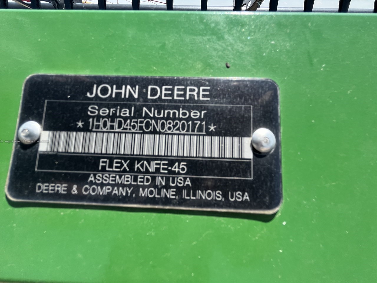 2022 John Deere HD45F Image 10