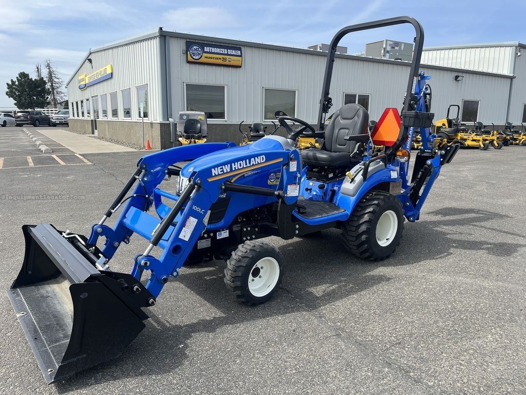 2022 New Holland Workmaster™ 25S Sub-Compact Open-Air + 100LC Loade Image 1