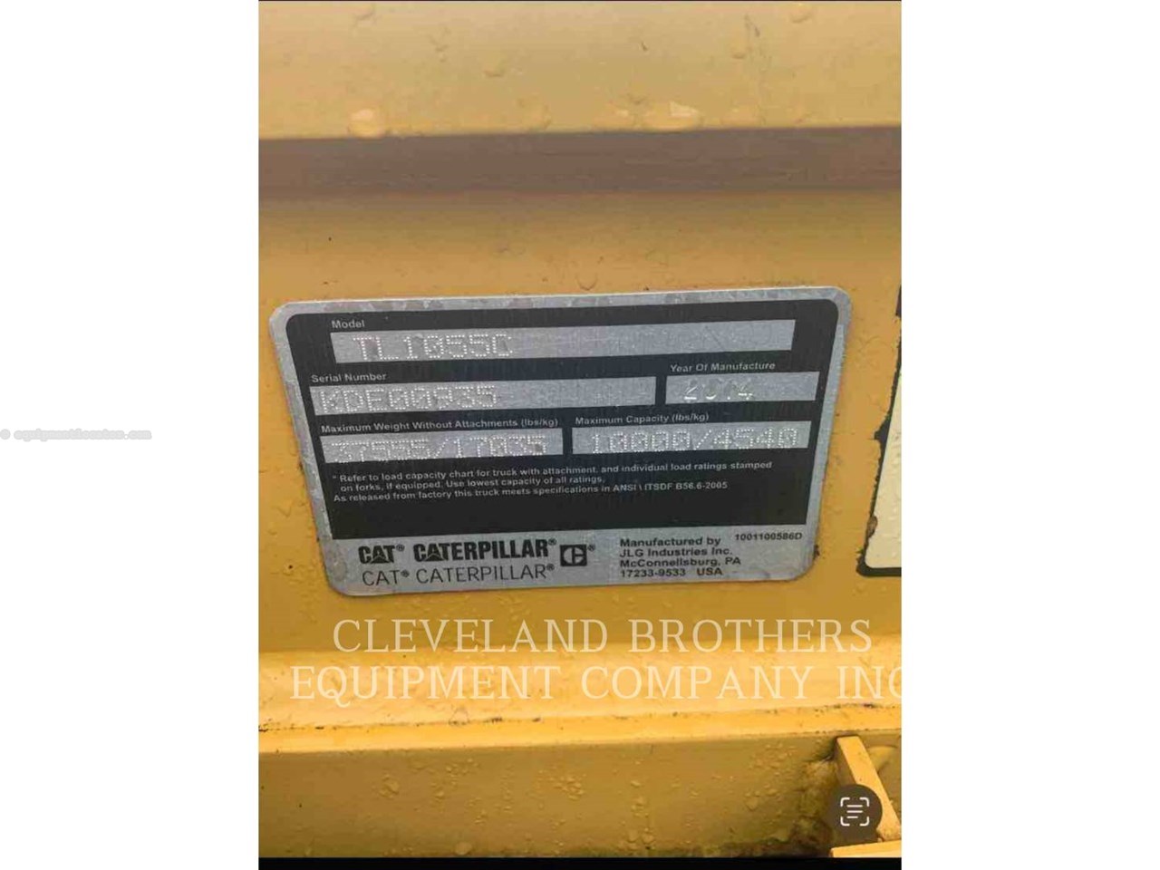 2014 Caterpillar TL1055C Image 6