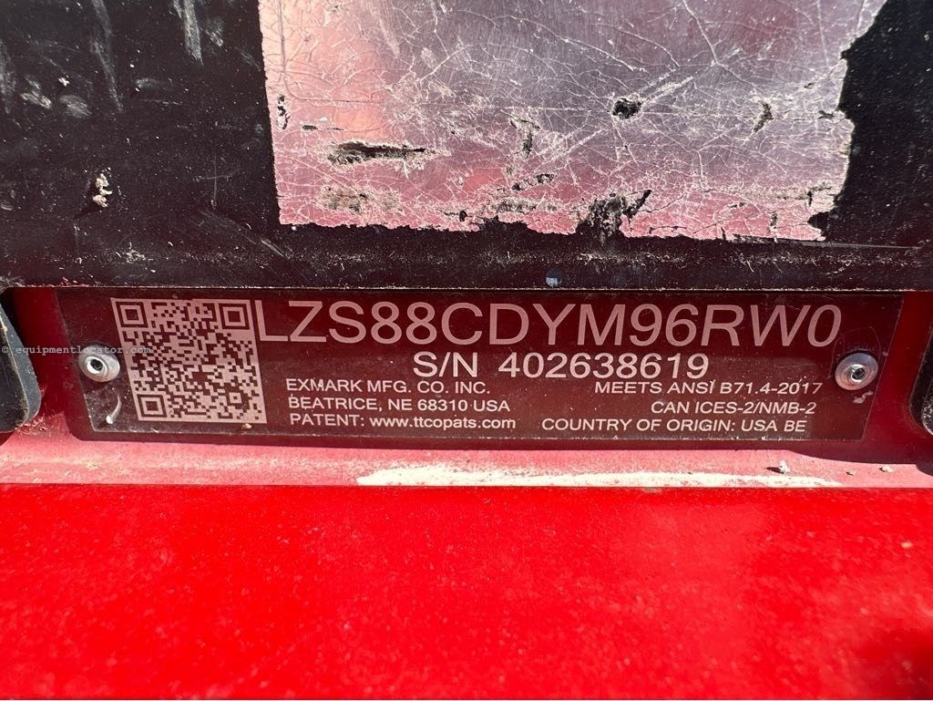 2018 Exmark LAZER S LZS88CDYM96R Image 3