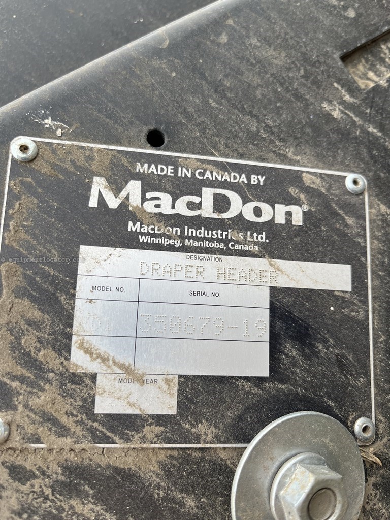 2019 MacDon FD135 Image 1