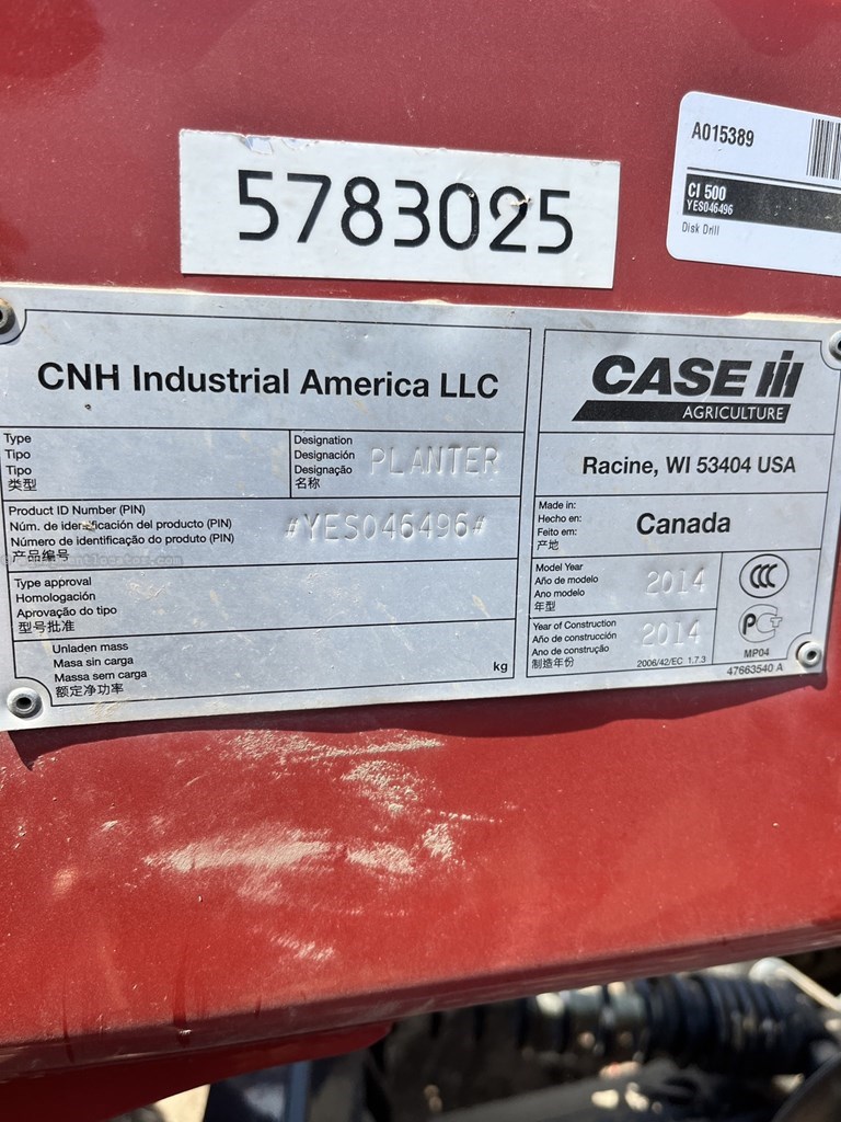 2014 Case IH Precision Disk 500 Image 35