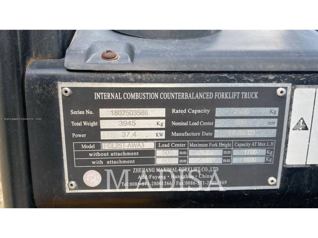 2018 Other FGL25T-WA3 Image 4