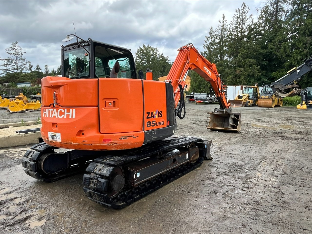 2019 Hitachi ZX85 Image 4
