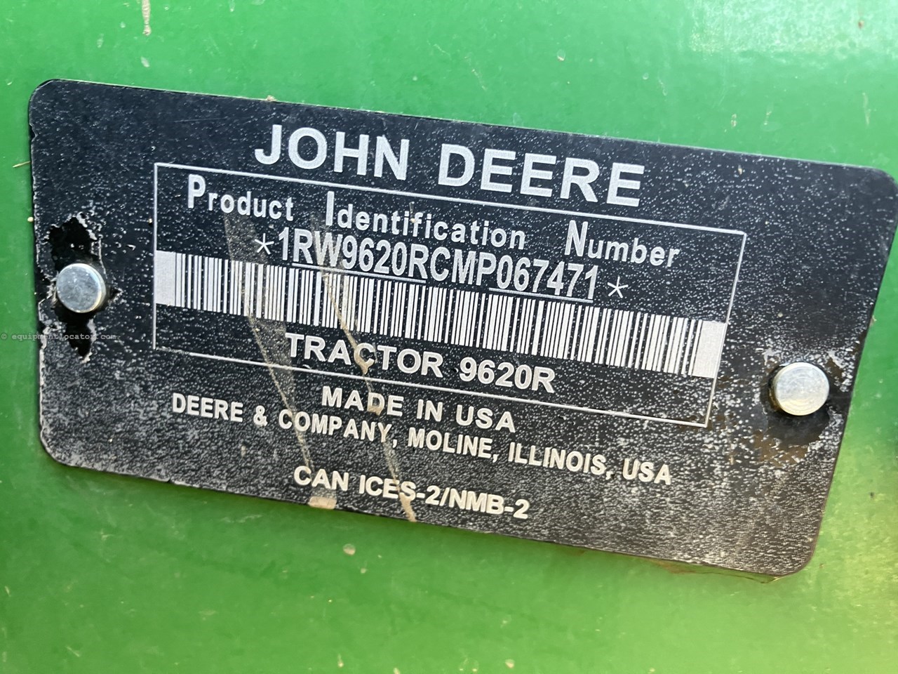 2021 John Deere 9620R Image 32