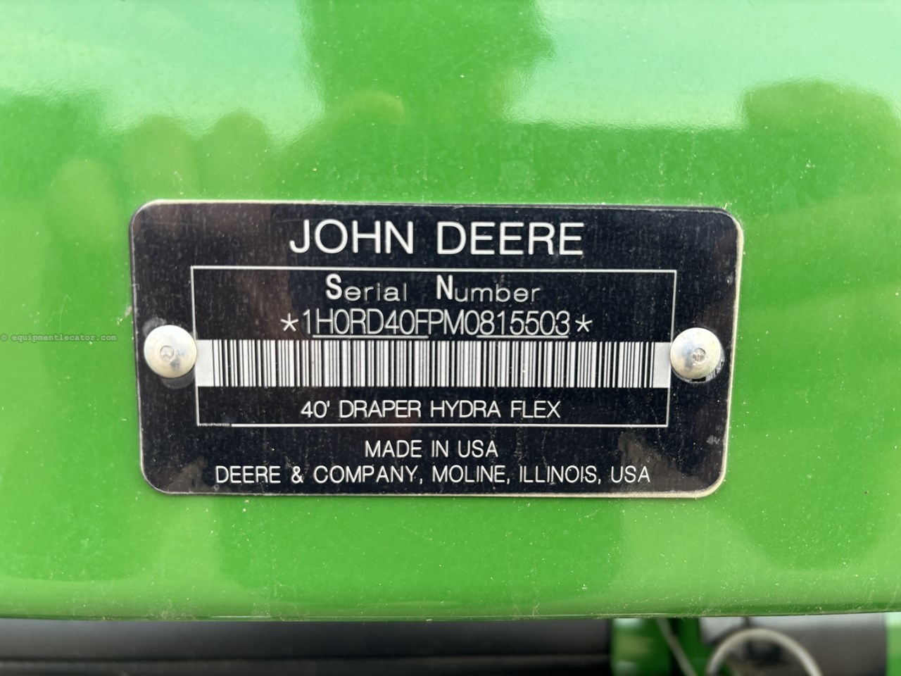 2021 John Deere RD40F Image 10