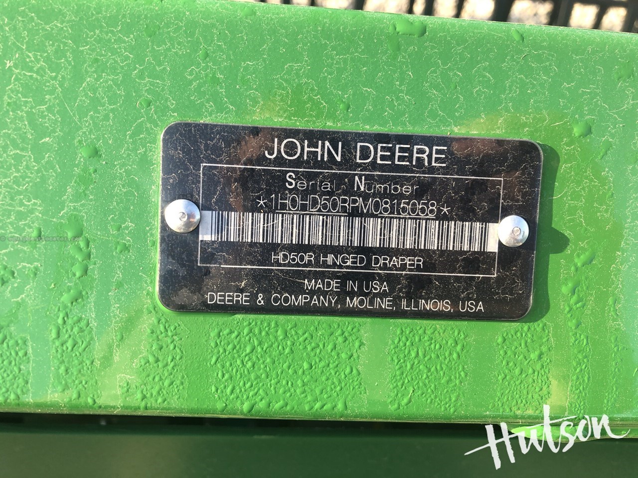 2021 John Deere HD50R Image 10