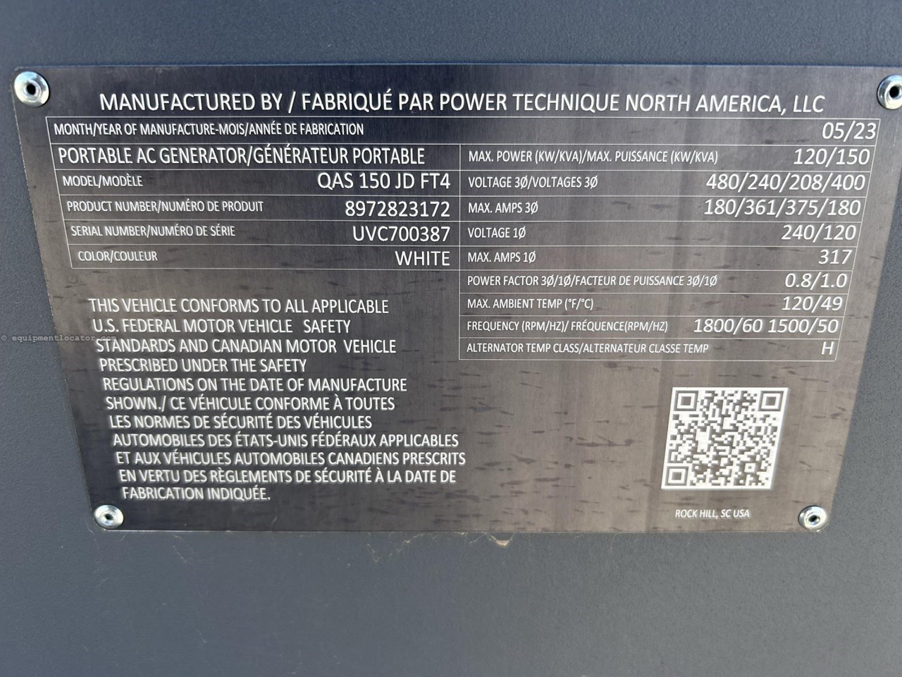 2023 Atlas Copco QAS150 Image 5